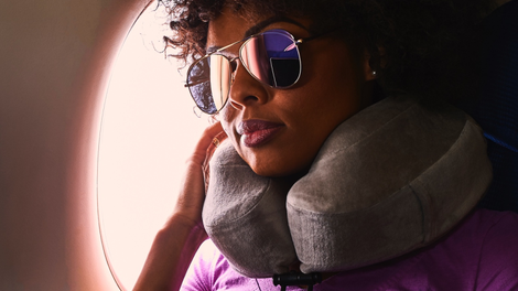 Cabeau Evolution Memory Foam Travel Neck Pillow | $32 | AmazonCabeau Evolution Cool Travel Pillow | $48 | Amazon